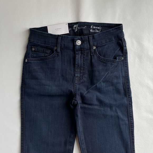 7 For All Mankind Jeans Kimmie Bootcut LiLah Blue size 26 - Picture 4 of 8